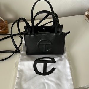 Small Black Telfar bag